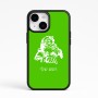 כיסוי בעיצוב אישי עם השם שלך לדגם - Apple iPhone 15 בעיצוב סנטה קלאוס