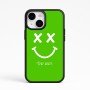 כיסוי בעיצוב אישי עם השם שלך לדגם - Apple iPhone 15 בעיצוב סמיילי