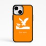 כיסוי בעיצוב אישי עם השם שלך לדגם - Apple iPhone 15 בעיצוב נשר אמריקאי