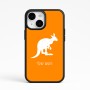 כיסוי בעיצוב אישי עם השם שלך לדגם - Apple iPhone 15 בעיצוב קנגורו