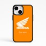 כיסוי בעיצוב אישי עם השם שלך לדגם - Apple iPhone 15 בעיצוב הונדה