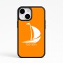 כיסוי בעיצוב אישי עם השם שלך לדגם - Apple iPhone 15 בעיצוב סירה
