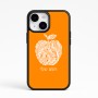 כיסוי בעיצוב אישי עם השם שלך לדגם - Apple iPhone 15 בעיצוב הדפס תפוח