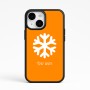 כיסוי בעיצוב אישי עם השם שלך לדגם - Apple iPhone 15 בעיצוב שלג