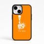 כיסוי בעיצוב אישי עם השם שלך לדגם - Apple iPhone 15 בעיצוב פסל החירות