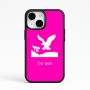כיסוי בעיצוב אישי עם השם שלך לדגם - Apple iPhone 15 בעיצוב נשר אמריקאי