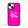 כיסוי בעיצוב אישי עם השם שלך לדגם - Apple iPhone 15 בעיצוב עטלפים