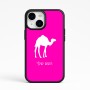 כיסוי בעיצוב אישי עם השם שלך לדגם - Apple iPhone 15 בעיצוב גמל