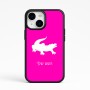 כיסוי בעיצוב אישי עם השם שלך לדגם - Apple iPhone 15 בעיצוב תנין