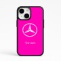 כיסוי בעיצוב אישי עם השם שלך לדגם - Apple iPhone 15 בעיצוב מרצדס-בנץ