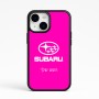 כיסוי בעיצוב אישי עם השם שלך לדגם - Apple iPhone 15 בעיצוב סובארו