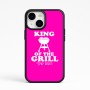 כיסוי בעיצוב אישי עם השם שלך לדגם - Apple iPhone 15 בעיצוב מלך הגריל