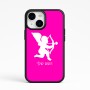 כיסוי בעיצוב אישי עם השם שלך לדגם - Apple iPhone 15 בעיצוב קופידון