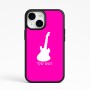 כיסוי בעיצוב אישי עם השם שלך לדגם - Apple iPhone 15 בעיצוב גיטרה
