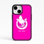 כיסוי בעיצוב אישי עם השם שלך לדגם - Apple iPhone 15 בעיצוב פרסה וסוס