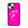 כיסוי בעיצוב אישי עם השם שלך לדגם - Apple iPhone 15 בעיצוב כדורסל אולימפי