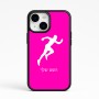 כיסוי בעיצוב אישי עם השם שלך לדגם - Apple iPhone 15 בעיצוב רץ