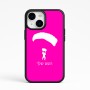 כיסוי בעיצוב אישי עם השם שלך לדגם - Apple iPhone 15 בעיצוב צניחה חופשית