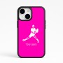 כיסוי בעיצוב אישי עם השם שלך לדגם - Apple iPhone 15 בעיצוב שחקן טניס