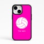 כיסוי בעיצוב אישי עם השם שלך לדגם - Apple iPhone 15 בעיצוב כדור כדורעף