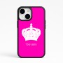 כיסוי בעיצוב אישי עם השם שלך לדגם - Apple iPhone 15 בעיצוב כתר מלכותי
