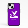 כיסוי בעיצוב אישי עם השם שלך לדגם - Apple iPhone 15 בעיצוב נשר אמריקאי