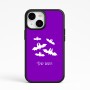 כיסוי בעיצוב אישי עם השם שלך לדגם - Apple iPhone 15 בעיצוב עטלפים