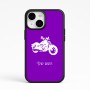 כיסוי בעיצוב אישי עם השם שלך לדגם - Apple iPhone 15 בעיצוב הארלי-דיווידסון