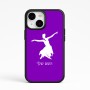 כיסוי בעיצוב אישי עם השם שלך לדגם - Apple iPhone 15 בעיצוב בלרינה