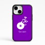 כיסוי בעיצוב אישי עם השם שלך לדגם - Apple iPhone 15 בעיצוב תקליטור - אזור מוזיקה