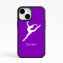 כיסוי בעיצוב אישי עם השם שלך לדגם - Apple iPhone 15 בעיצוב בלט