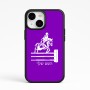כיסוי בעיצוב אישי עם השם שלך לדגם - Apple iPhone 15 בעיצוב רוכב סוסים