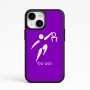 כיסוי בעיצוב אישי עם השם שלך לדגם - Apple iPhone 15 בעיצוב כדורסל אולימפי
