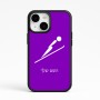 כיסוי בעיצוב אישי עם השם שלך לדגם - Apple iPhone 15 בעיצוב קפיצת סקי אולימפית