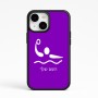 כיסוי בעיצוב אישי עם השם שלך לדגם - Apple iPhone 15 בעיצוב כדור מים אולימפי