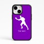 כיסוי בעיצוב אישי עם השם שלך לדגם - Apple iPhone 15 בעיצוב שחקן פינג פונג