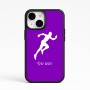 כיסוי בעיצוב אישי עם השם שלך לדגם - Apple iPhone 15 בעיצוב רץ
