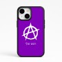 כיסוי בעיצוב אישי עם השם שלך לדגם - Apple iPhone 15 בעיצוב אנרכיה