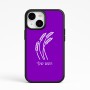 כיסוי בעיצוב אישי עם השם שלך לדגם - Apple iPhone 15 בעיצוב חיטה גלית זהב