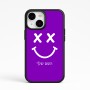 כיסוי בעיצוב אישי עם השם שלך לדגם - Apple iPhone 15 בעיצוב סמיילי