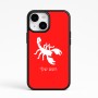 כיסוי בעיצוב אישי עם השם שלך לדגם - Apple iPhone 15 בעיצוב עקרב