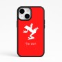 כיסוי בעיצוב אישי עם השם שלך לדגם - Apple iPhone 15 בעיצוב צפרדע טרופית