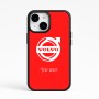 כיסוי בעיצוב אישי עם השם שלך לדגם - Apple iPhone 15 בעיצוב וולוו