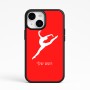 כיסוי בעיצוב אישי עם השם שלך לדגם - Apple iPhone 15 בעיצוב בלט