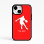 כיסוי בעיצוב אישי עם השם שלך לדגם - Apple iPhone 15 בעיצוב שחקן כדורסל