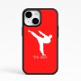 כיסוי בעיצוב אישי עם השם שלך לדגם - Apple iPhone 15 בעיצוב קרטה