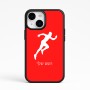 כיסוי בעיצוב אישי עם השם שלך לדגם - Apple iPhone 15 בעיצוב רץ
