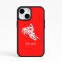כיסוי בעיצוב אישי עם השם שלך לדגם - Apple iPhone 15 בעיצוב אופנוע שלג