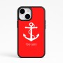 כיסוי בעיצוב אישי עם השם שלך לדגם - Apple iPhone 15 בעיצוב לעגן