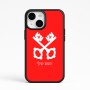 כיסוי בעיצוב אישי עם השם שלך לדגם - Apple iPhone 15 בעיצוב מפתחות